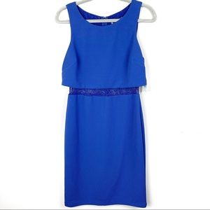 Jessica Simpson Sheath Dress Blue Size 8